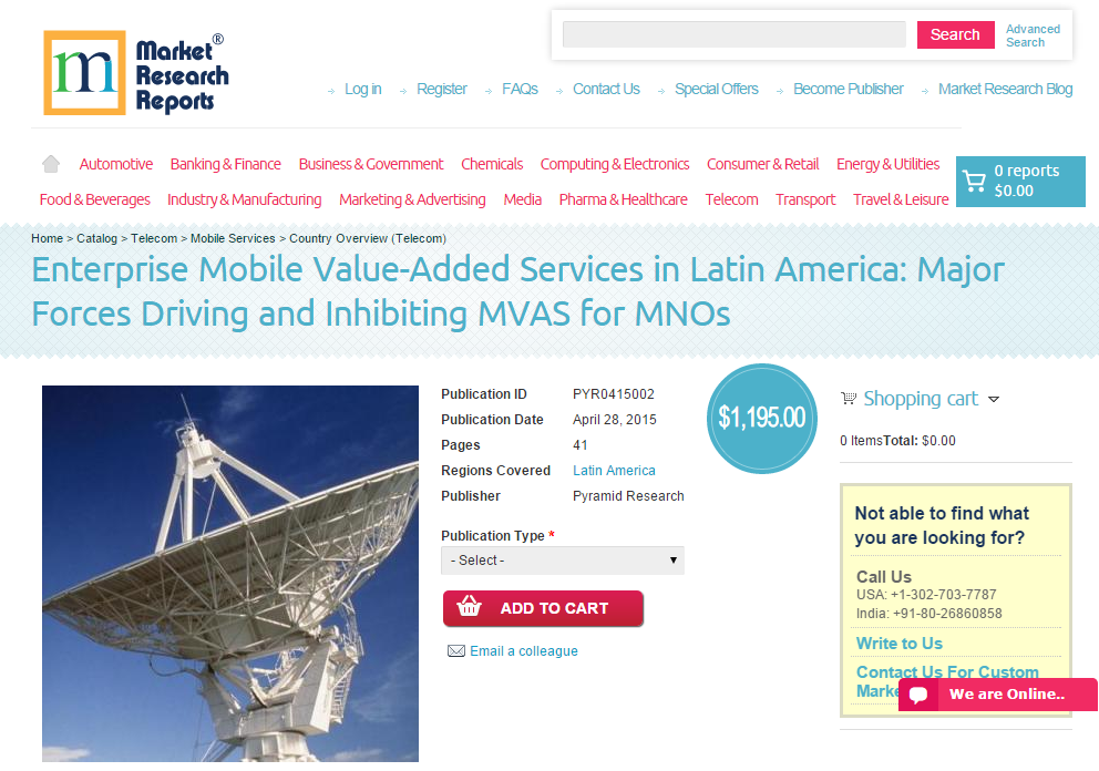 Enterprise Mobile Value-Added Services in Latin America