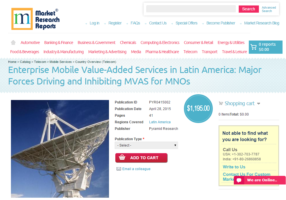 Enterprise Mobile Value-Added Services in Latin America'