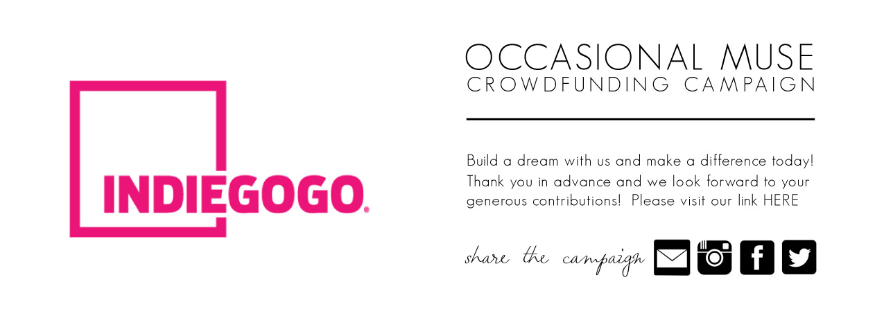 Occasional Muse Indiegogo Campaign
