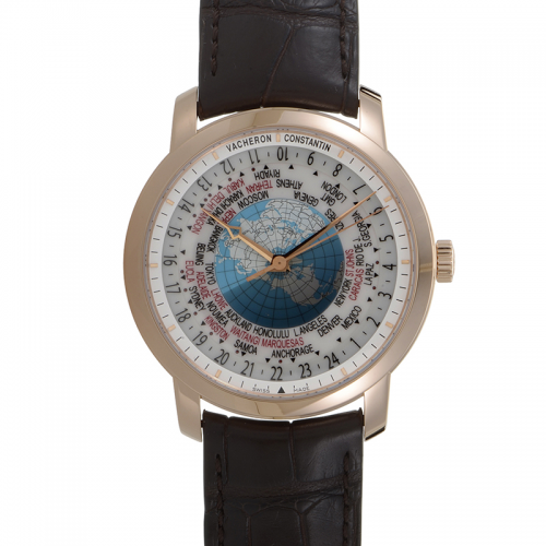 Patrimony Traditionnelle World Time watch by Vacheron'