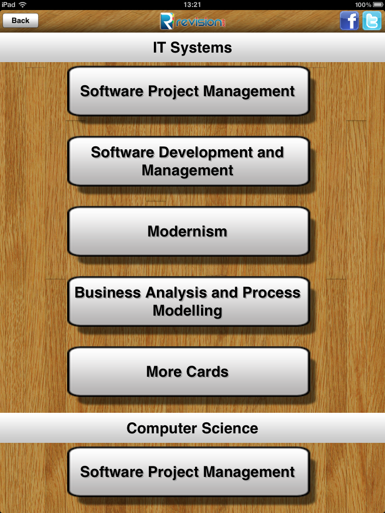 Revision App - UK College App'