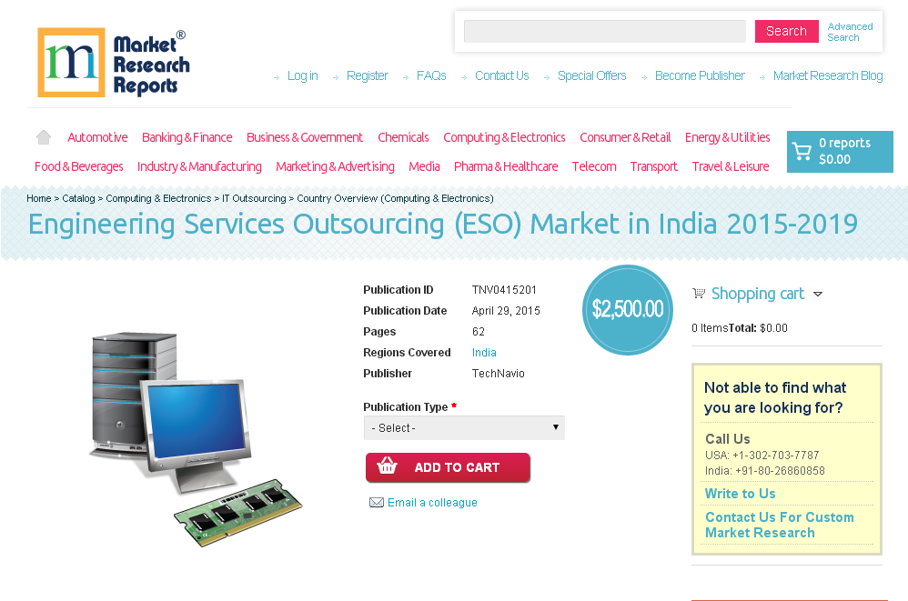Engineering Services Outsourcing (ESO) Market in India