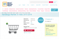 Handbags Market in India 2015-2019