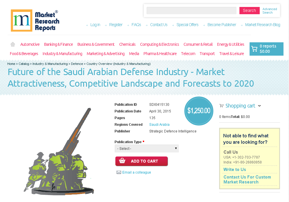 Future of the Saudi Arabian Defense Industry