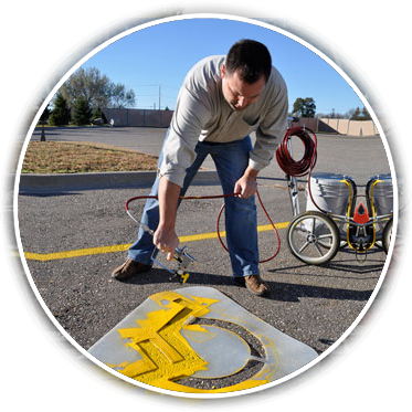 Revitalize Parking Lot Striping'