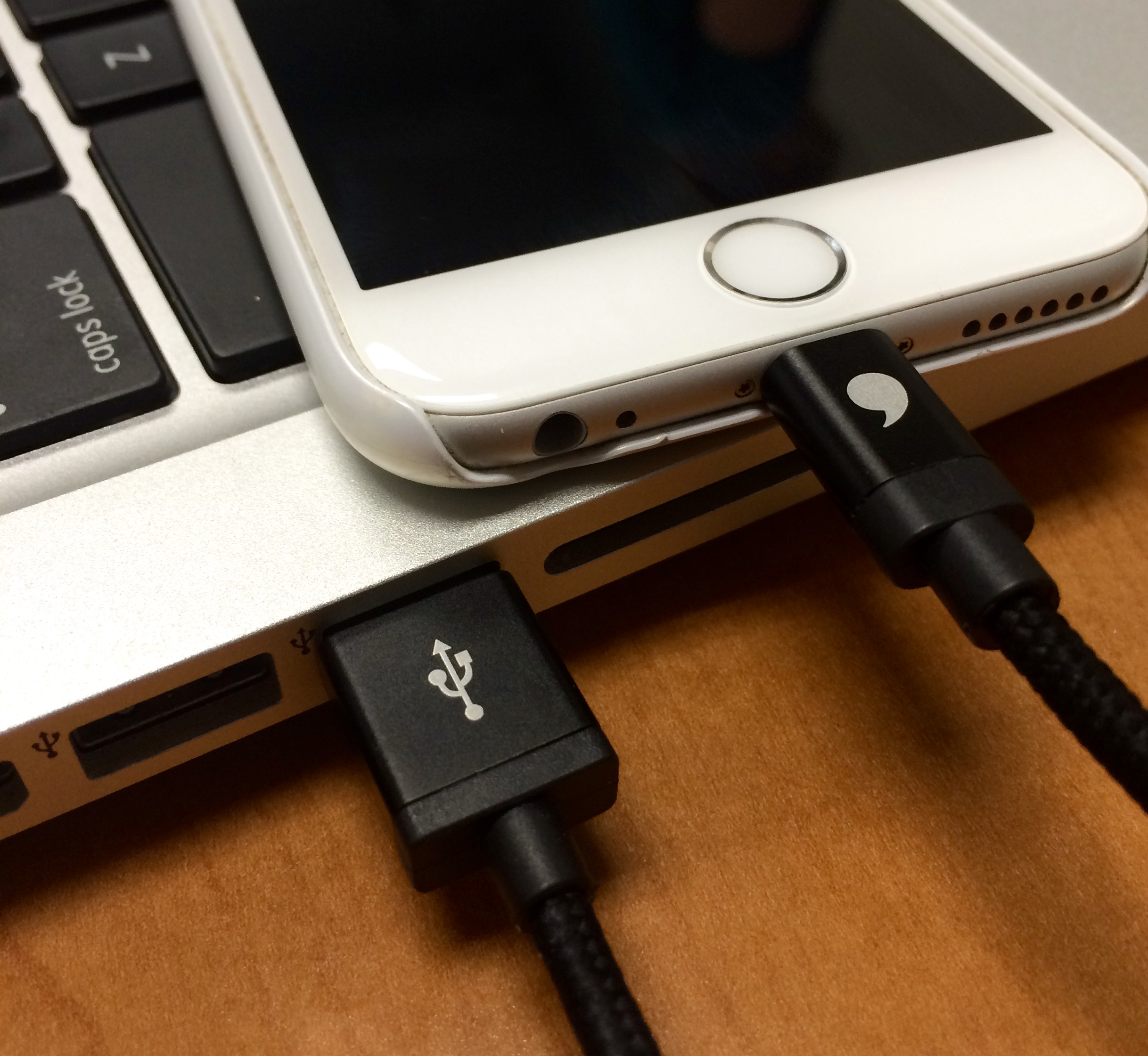 BBC: Big Black Cable 10ft Braided MFi Charger'