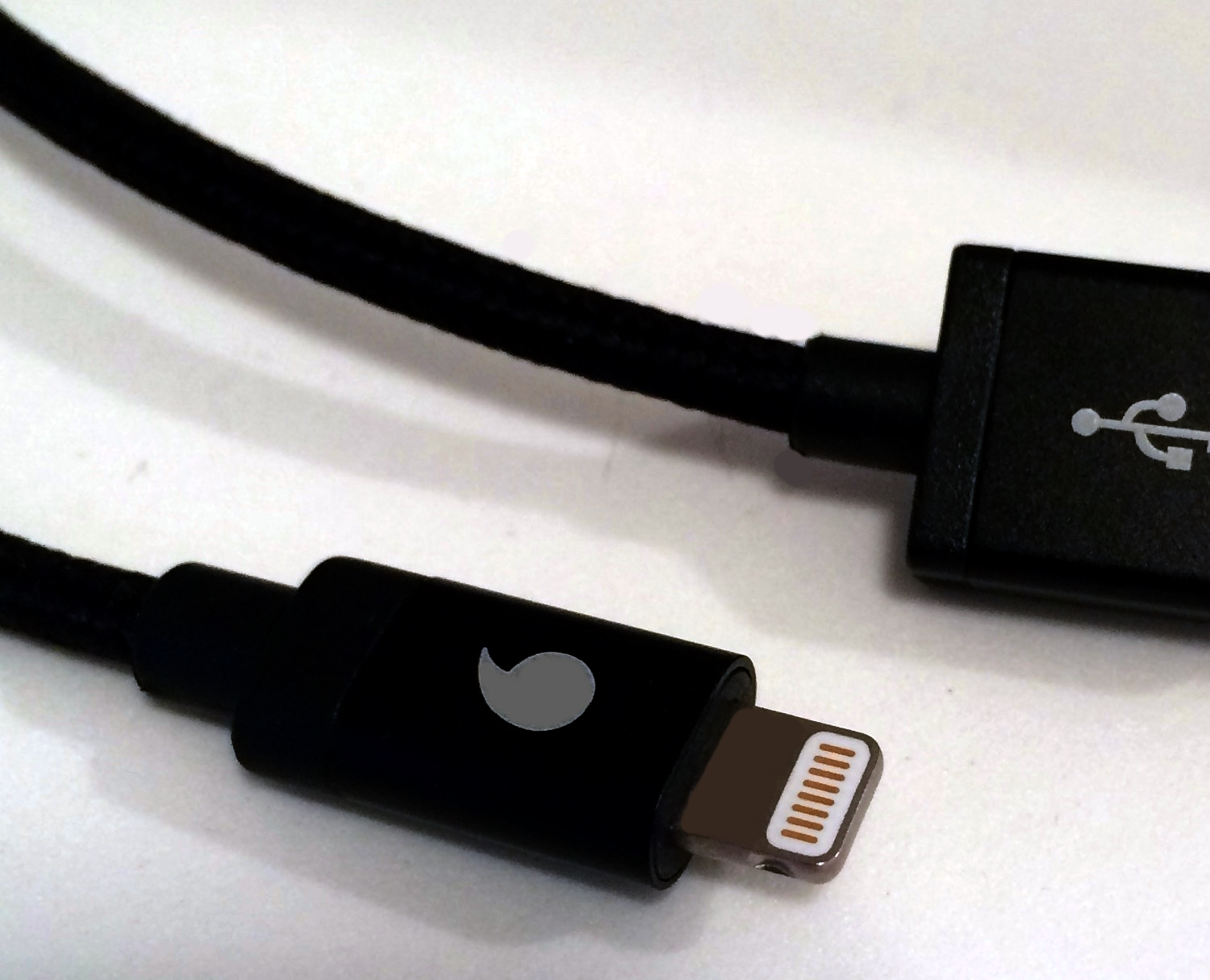 BBC: Big Black Cable 10ft Braided MFi Charger'