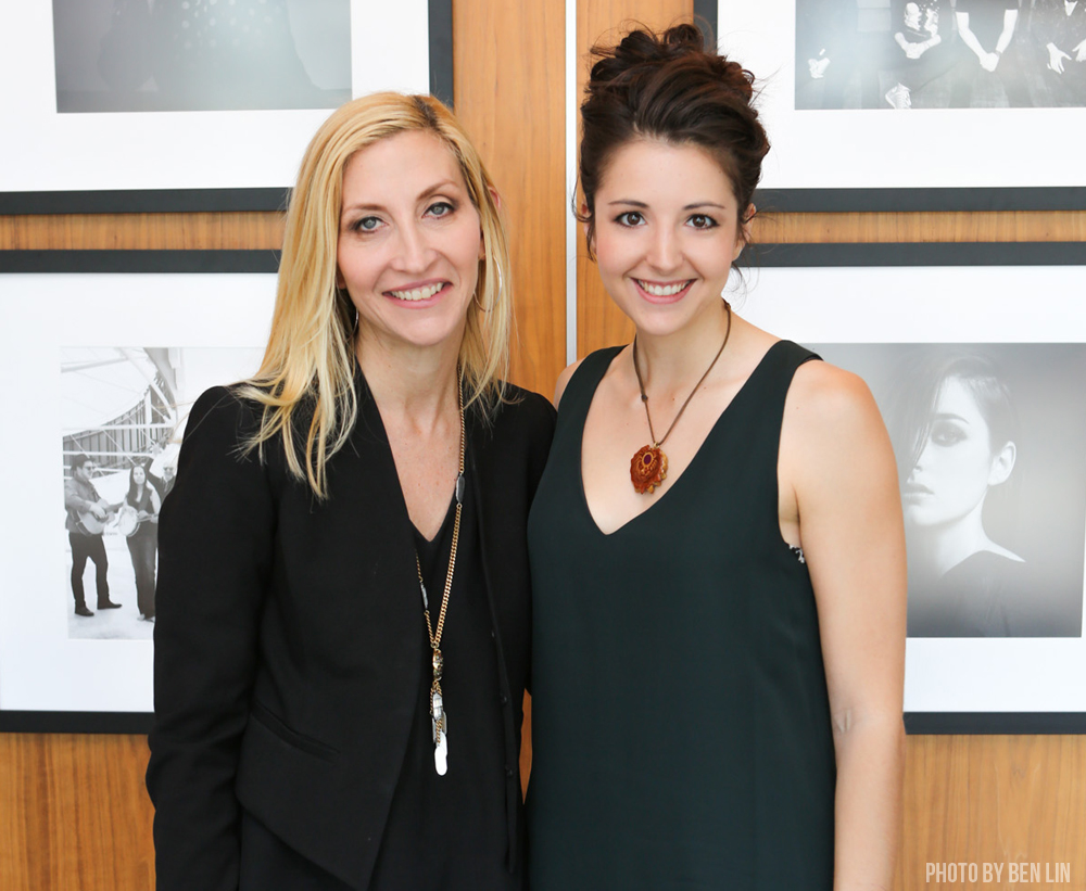 Britt Hysen and Jacqueline Saturn