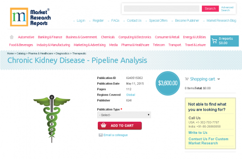 Chronic Kidney Disease - Pipeline Analysis'