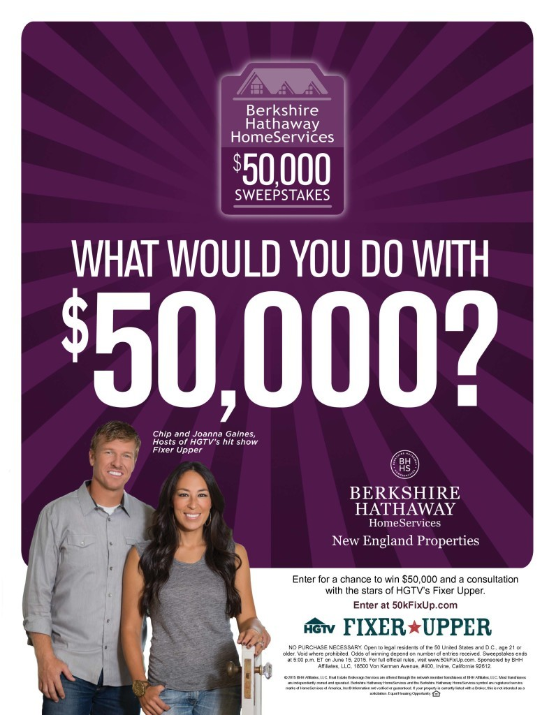 Berkshire Hathaway HomeServices $50,000 Sweepstakes'