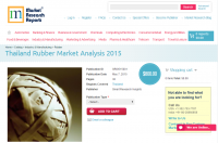 Thailand Rubber Market Analysis 2015