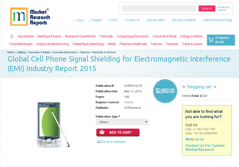 Global Cell Phone Signal Shielding for Electromagnetic