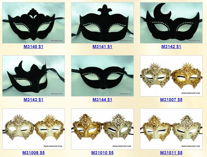 venetian masks wholesale