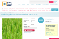 Global Agricultural Films Market 2015-2019