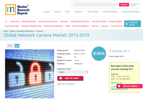 Global Network Camera Market 2015 - 2019'