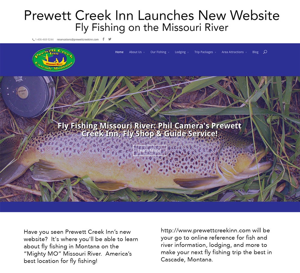 Prewett Creek Inn Website