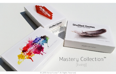 Shuffled Quotes, Providence Collection - Kickstarter Edition