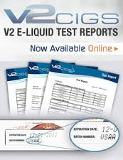 Batch Testing Report of V2 E Liquids'