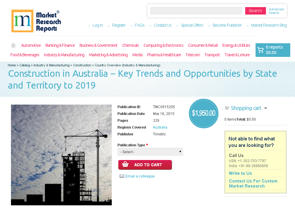 Construction in Australia'