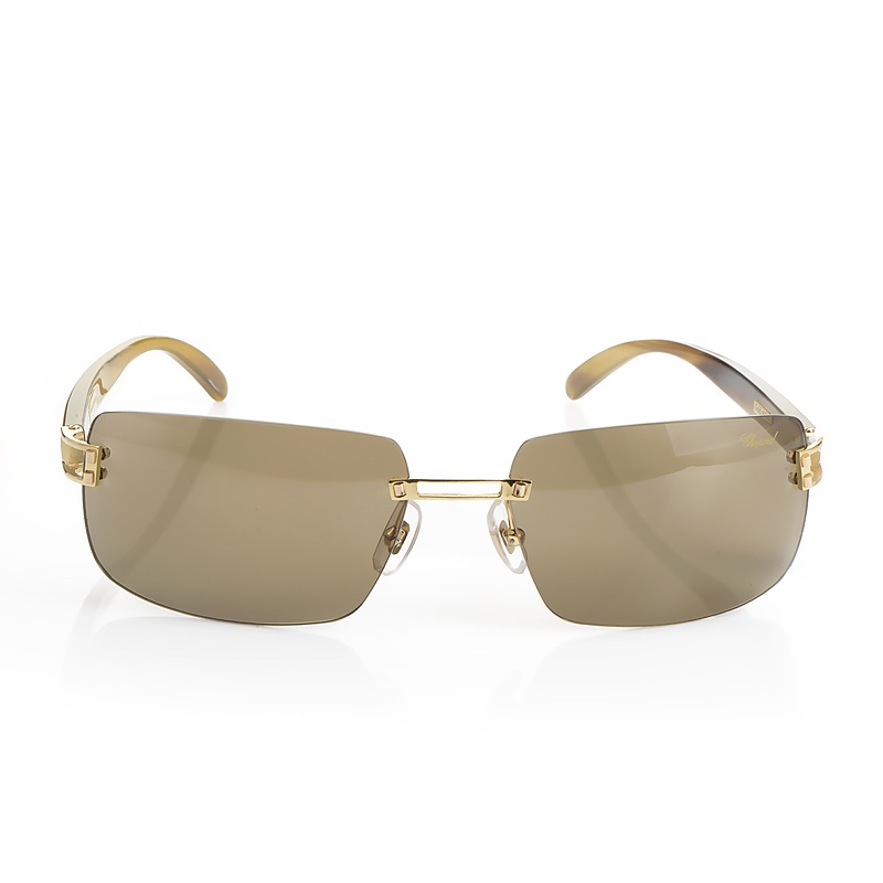 Limited Edition 18K Yellow Gold Aviator Sunglasses by Chopar