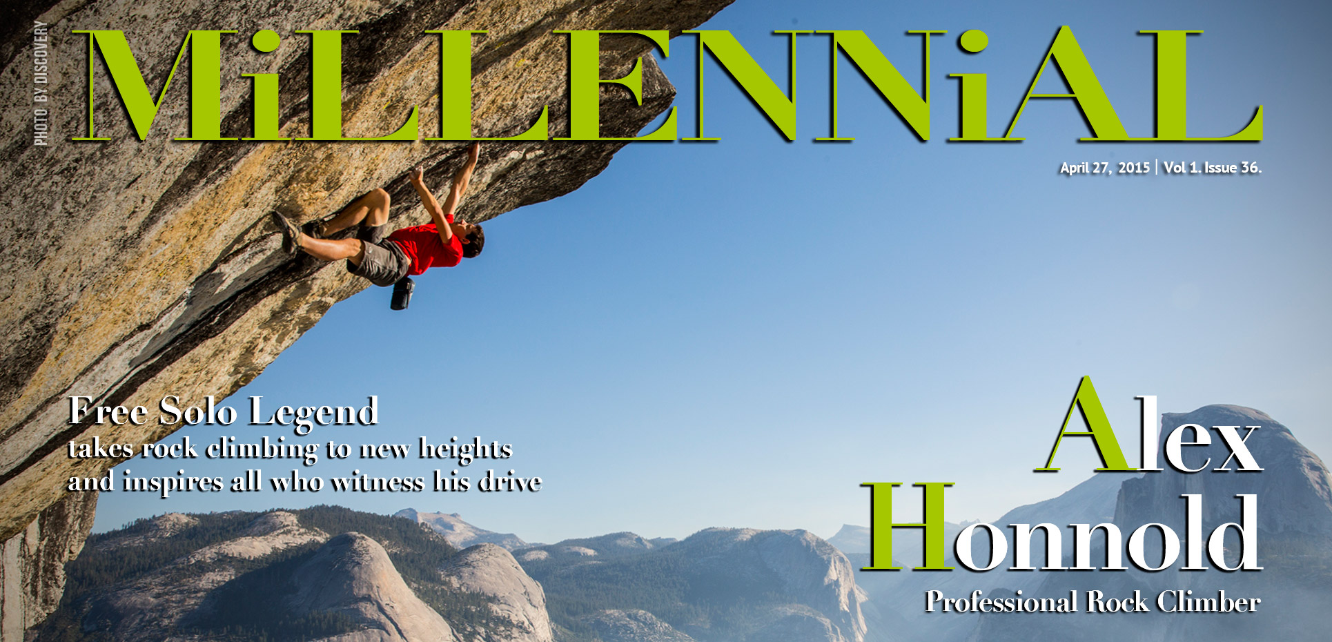 Millennial Magazine and Alex Honnold