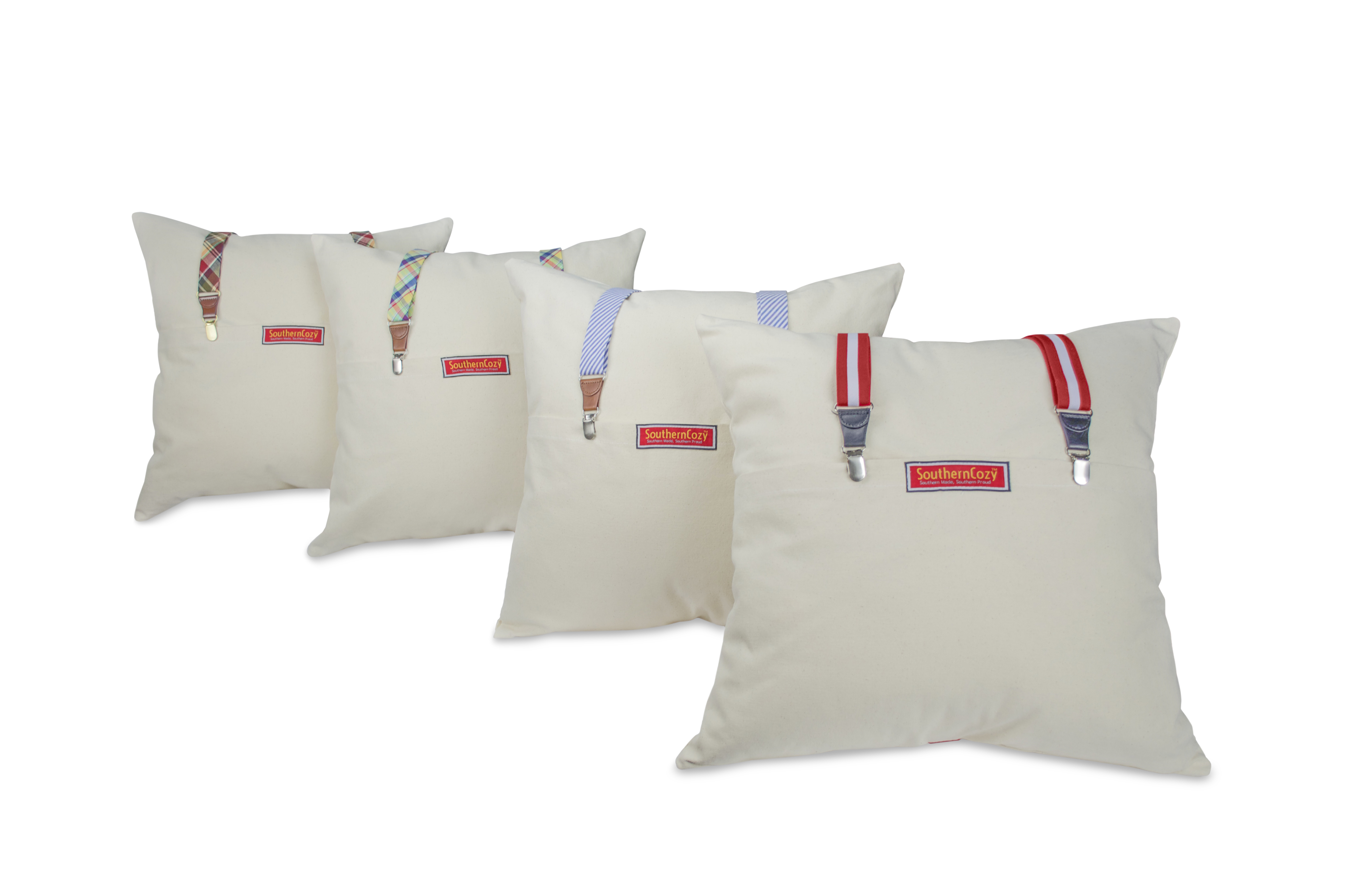 SouthernCozy Original Georgia Suspender Pillows