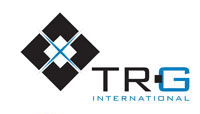 Logo for TRG International'