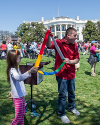 Magical Nick performing at last year's White House Egg  Roll