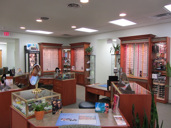 Our eye doctor's office'