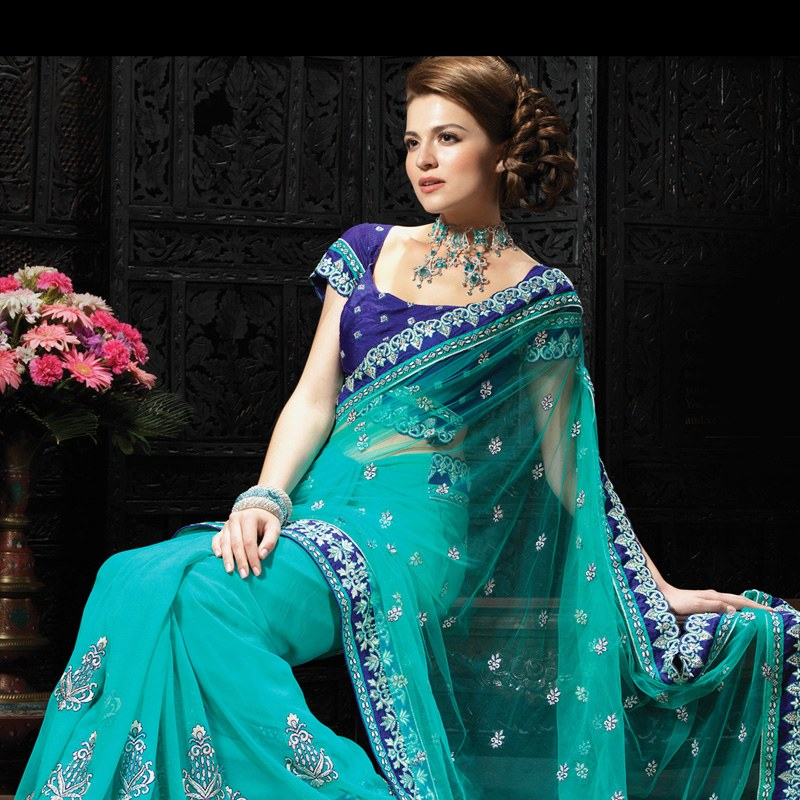 Georgette Saree'