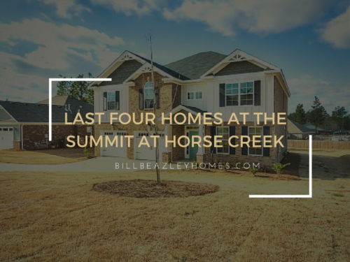 Last Four Homes at The Summit at Horse Creek'