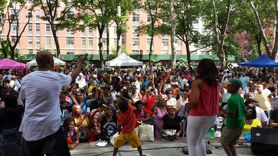 Harlem Pride 2014 with Recording Artist Kathy Sledge