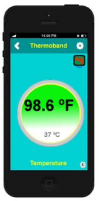 ThermoBand smartphone app