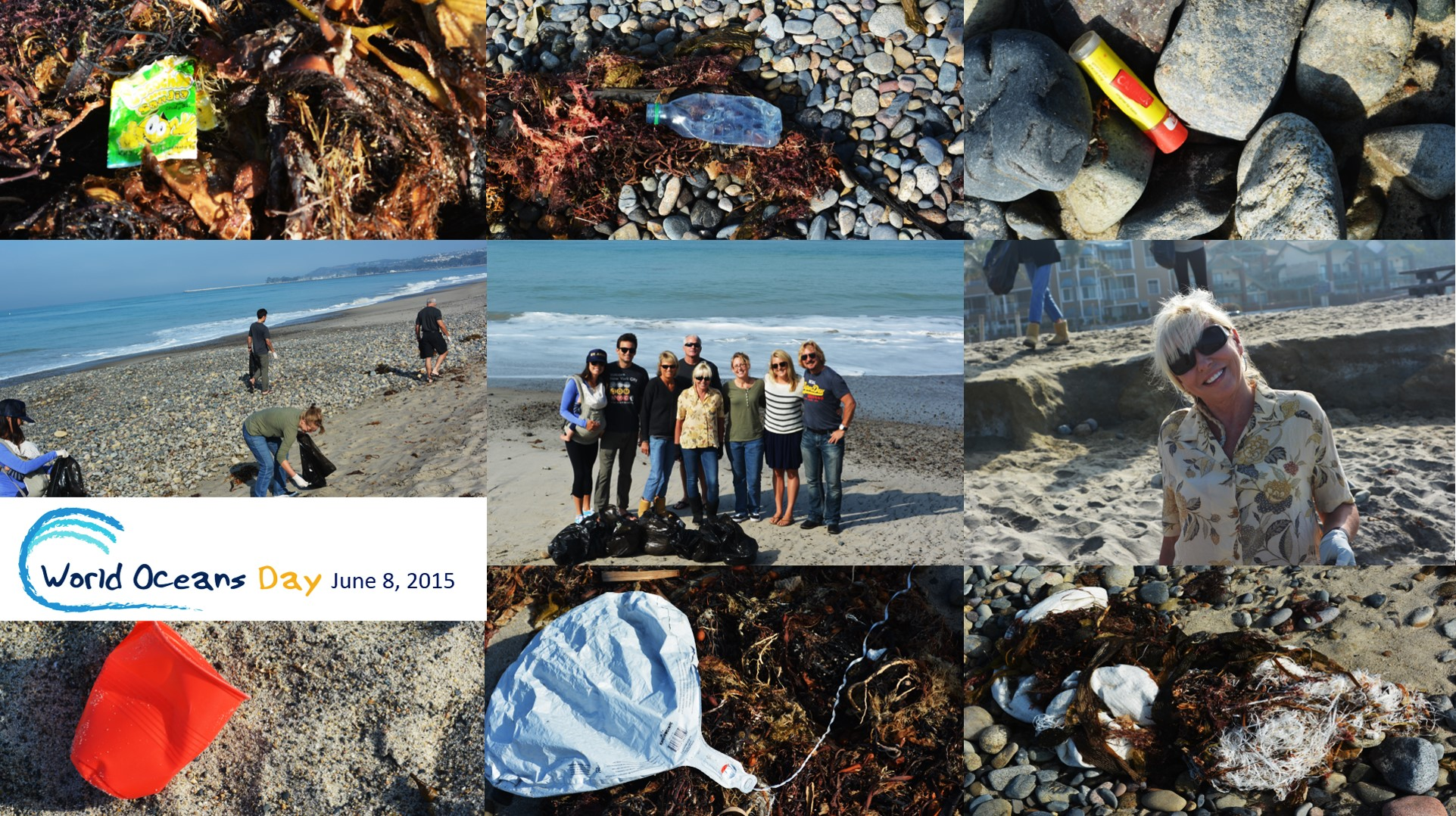Hoffman Fabrics World Oceans Day Capistrano Beach Cleanup
