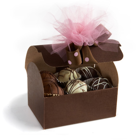 Chocolate Truffle favors'