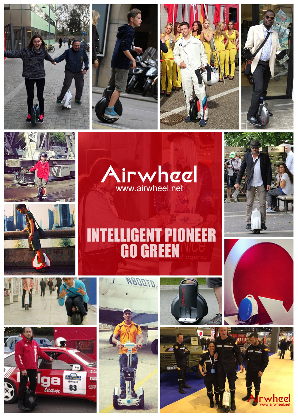 Airwheel Electric Self-Balancing Scooter