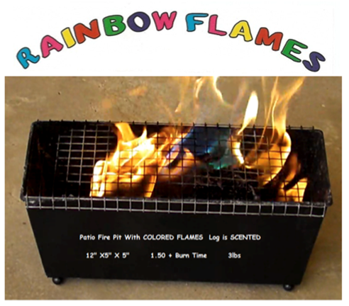 Rainbow Flames &amp;ldquo;Patio Fire Pit&amp;rdquo; Launches'