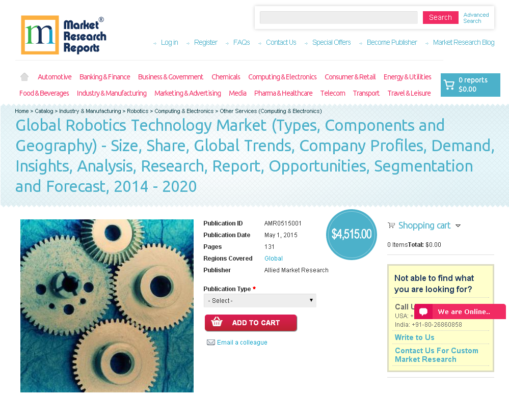 Global Robotics Technology Market