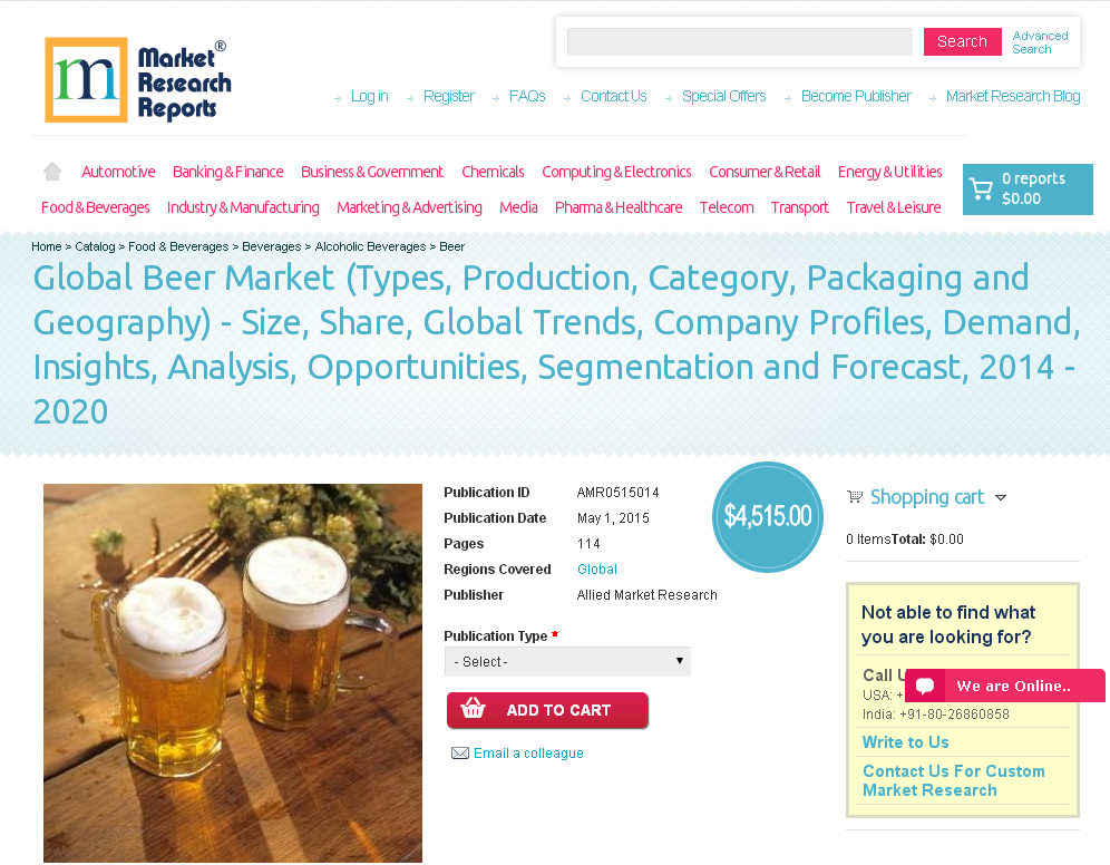 Global Beer Market'