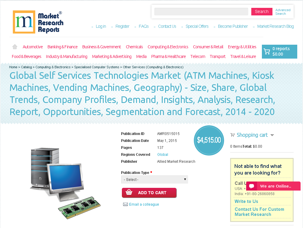 Global Self Services Technologies Market'