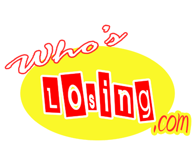 Logo for WhosLosing'