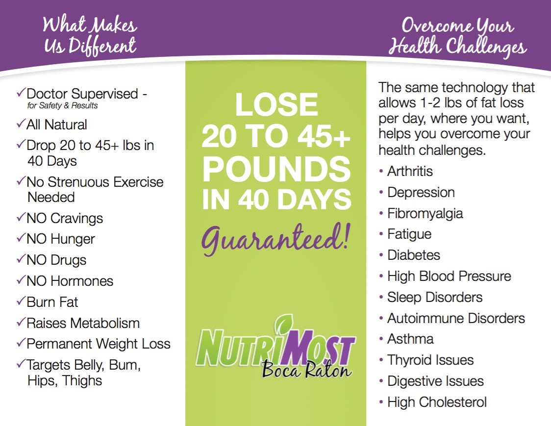What Makes NutriMost Boca Raton Different