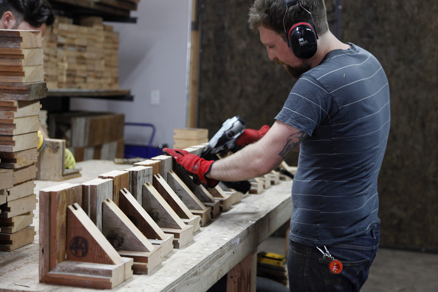 Saint Arbor craftsman creates Ray Bradbury 451 bookends.