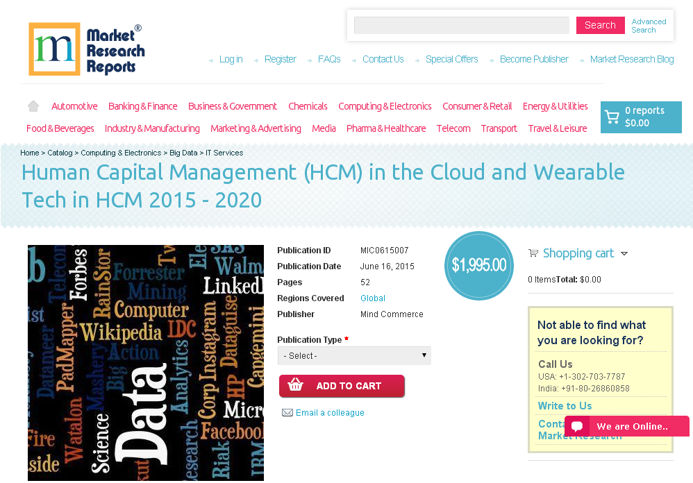 Human Capital Management (HCM) in the Cloud and Wearable'