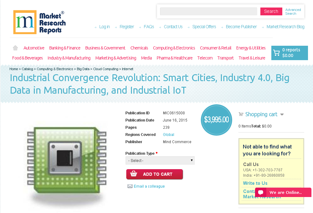 Industrial Convergence Revolution: Smart Cities, Industry