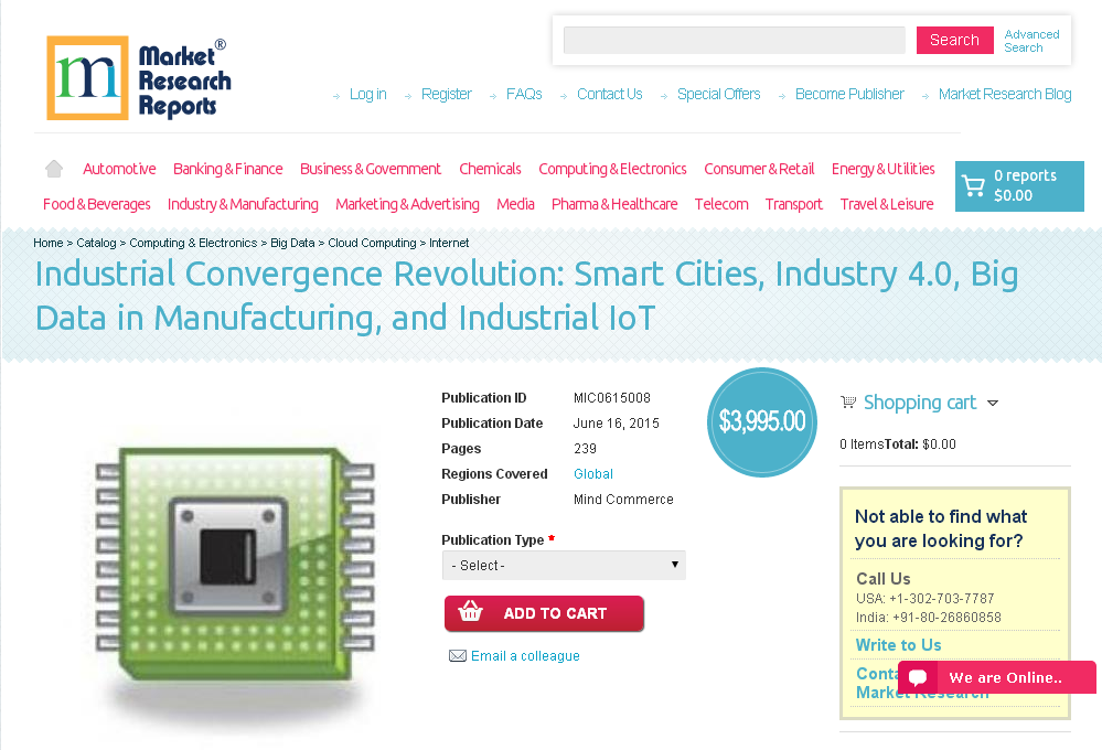 Industrial Convergence Revolution: Smart Cities, Industry'