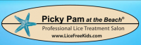 Picky Pam at the Beach Logo