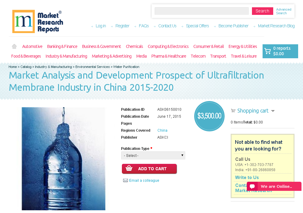 Market Analysis and Development Prospect of Ultrafiltration