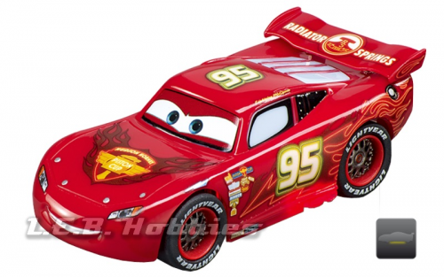 64000 Carrera GO!!! Disney/Pixar CARS Neon Lightning McQueen'
