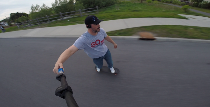 Orbit Pole: Control your action camera's POV.